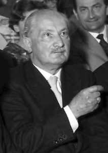 Image of Martin Heidegger, a well-known German philosopher.