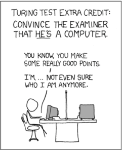 Figure 6-10 Cartoon the Turing Test