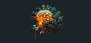 Figure 3-11: Brain image highlighting surgical area  
