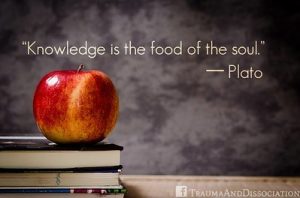 Quote by Plato: "Knowledge is the food of the soul."