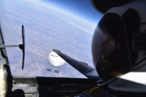 U2 spy plane surveillance of Chinese Balloon over USA